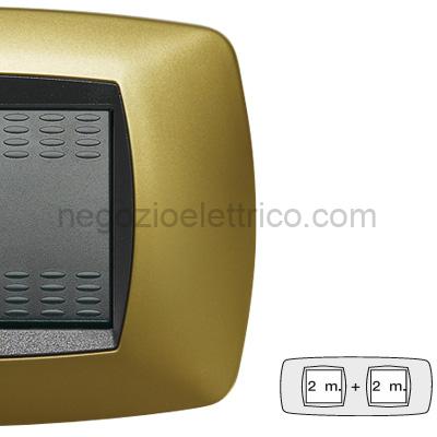 MST39TC322-2 MODO Placca 2+2 Posti GIALLO PERLA