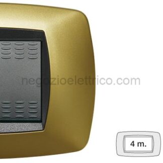 MST39TC324 MODO Placca 4 Posti GIALLO PERLA