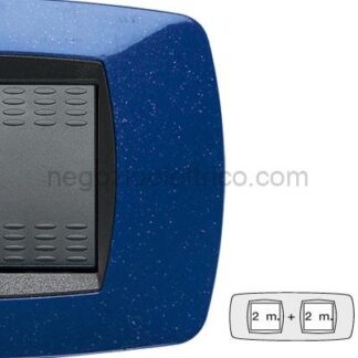 MST39TC362-2 MODO Placca 2+2 Posti BLU VIO