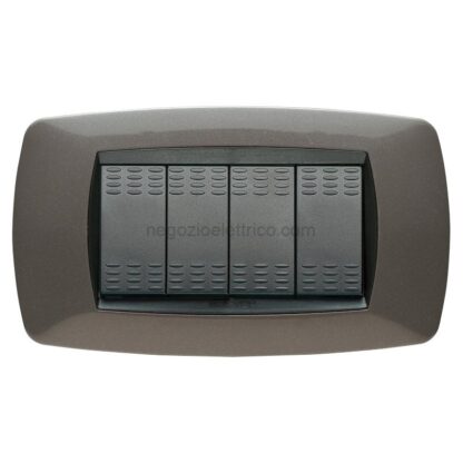 MST39TC384 MODO Placca 4 Posti GRIGIO ANTRACITE