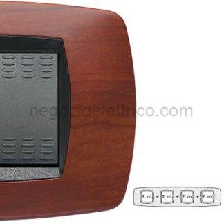 MST39TC412-4 MODO Placca 2+2+2+2 Posti CILIEGIO