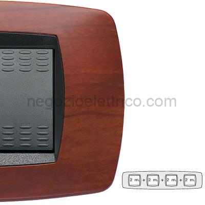 MST39TC412-4 MODO Placca 2+2+2+2 Posti CILIEGIO