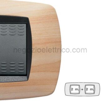 MST39TC442-2 MODO Placca 2+2 Posti FRASSINO