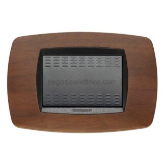 MST39TC453 MODO Placca 3 Posti NOCE SCURO