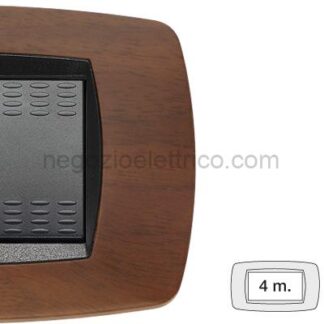 MST39TC454 MODO Placca 4 Posti NOCE SCURO