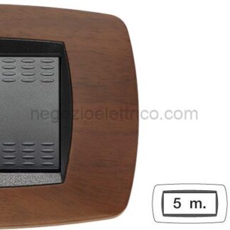 MST39TC455 MODO Placca 5 Posti NOCE SCURO