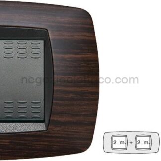 MST39TC462-2 MODO Placca 2+2 Posti WENGE'