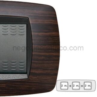 MST39TC462-3 MODO Placca 2+2+2 Posti WENGE'