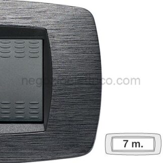 MST39TC517 MODO Placca 7 Posti SATINATO GRIGIO