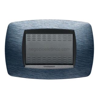 MST39TC523 MODO Placca 3 Posti SATINATO BLU