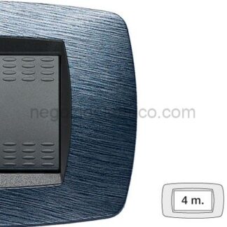 MST39TC524 MODO Placca 4 Posti SATINATO BLU