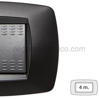 MST39TC814 MODO Placca 4 Posti NERO OPACO