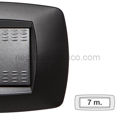 MST39TC817 MODO Placca 7 Posti NERO OPACO