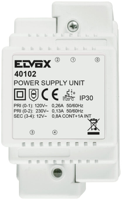 VIW40102 Alimentatore citof. SS120/230V~ 50/60Hz