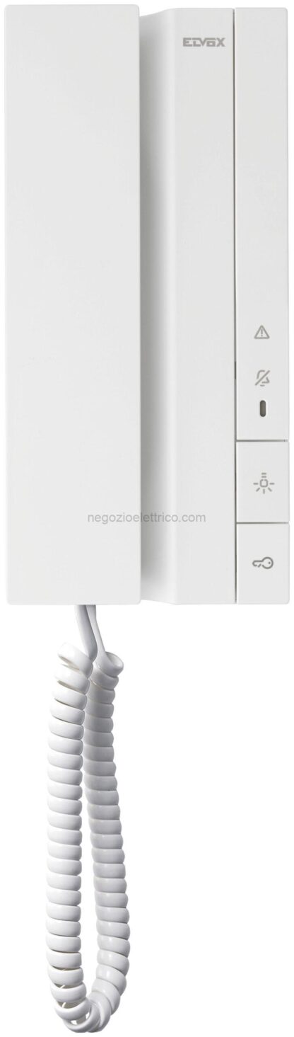 VIW40540 Citofono cornetta 2F+ Voxie 2 puls. b.co