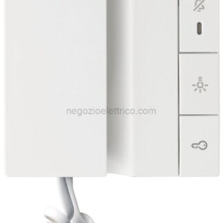 VIW40542 Citofono cornetta 2F+ Voxie 6 puls. b.co