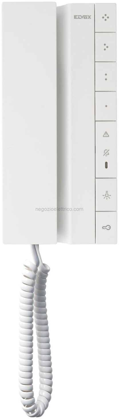 VIW40542 Citofono cornetta 2F+ Voxie 6 puls. b.co
