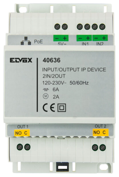 VIW40636 Dispositivo IP 2 ingressi 2uscite rel