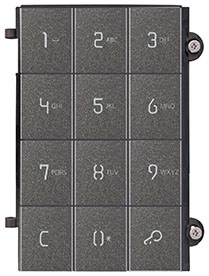 VIW41119.02 Modulo frontale tastiera Pixel ardesia