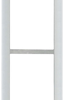 VIW41132.04 Supporto+cornice 2M Pixel grigio anod.