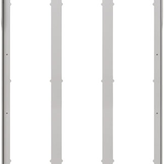 VIW41149.04 Cornice parap. 9M(3x3) Pixel grigio anod