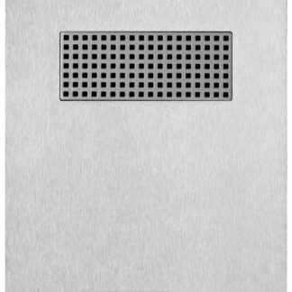 VIW41522 Placca Steely 2F+ A/V 2 puls. acciaio