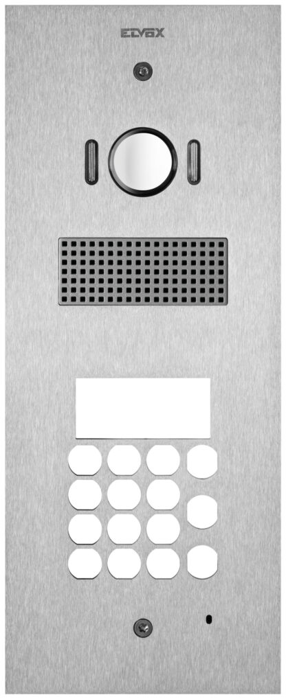 VIW41541 Placca Steely 2F+ A/V tastiera acciaio