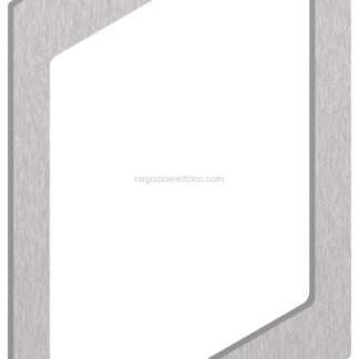 VIW41581 Adattatore per placca Flat 1M acciaio