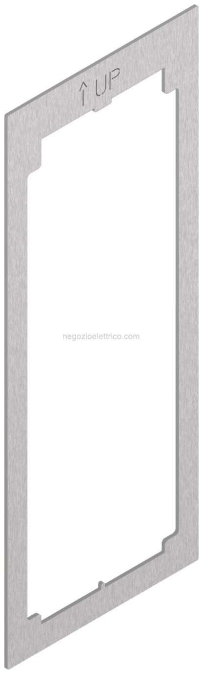 VIW41582 Adattatore per placca Flat 2M acciaio