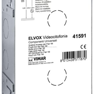 VIW41591 Scatola incasso per Flat 1M