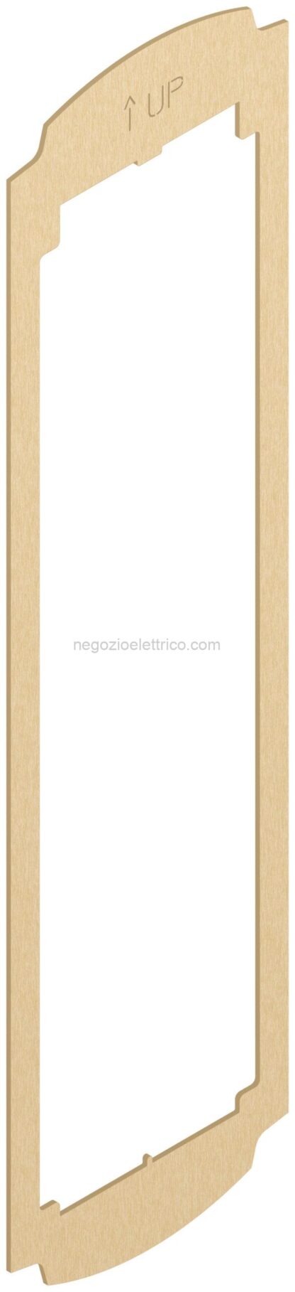 VIW41683 Adattatore per placca Flat 3M ottone
