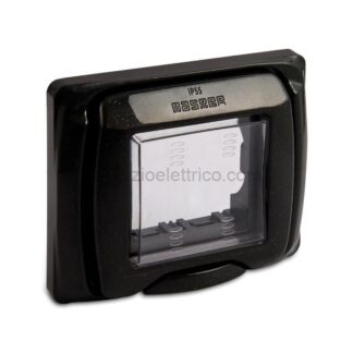 MST43702 SUB Placca protet.IP55 2P.ANTRACITE