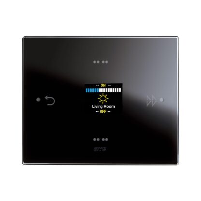 AVE442KNXMF-NAL room controller knx vetro nero