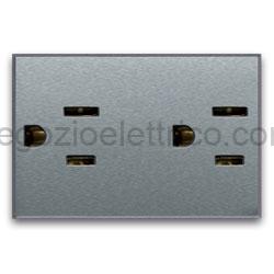 AVE443098T2/3 doppia presa am.2p+t 15a allumia 3m