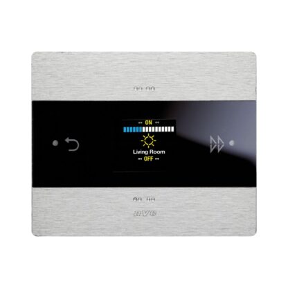 AVE443KNXMF-ALS room controller alluminio naturale