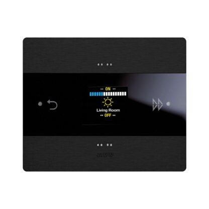 AVE443KNXMF-ANS room controller alluminio antracite