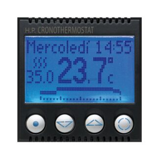 AVE445CRT cronotermostato elett.230v tekla 1m