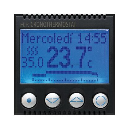 AVE445CRT cronotermostato elett.230v tekla 1m