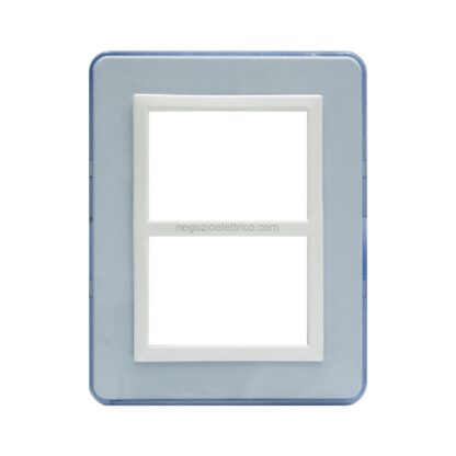 AVE44P033AZB placca personal44 azzurro bril.3+3m