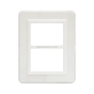 AVE44P033B placca personal44 bianco 3+3m