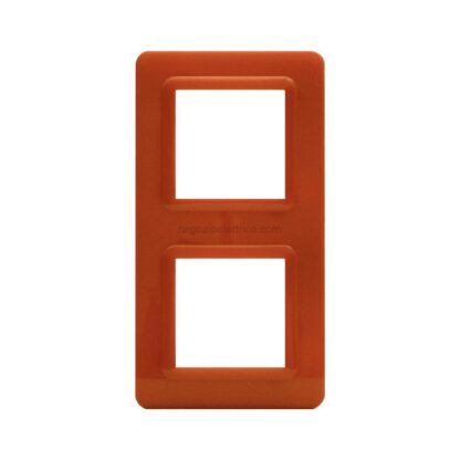 AVE44P34AP placca tecn.44 arancio opalino 2+2m