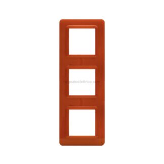 AVE44P36AP placca tecn.44 arancio opal. 2+2+2m