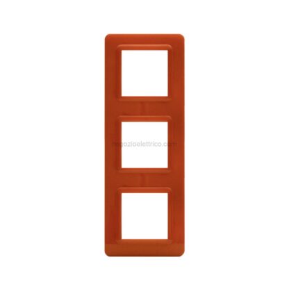 AVE44P36AP placca tecn.44 arancio opal. 2+2+2m