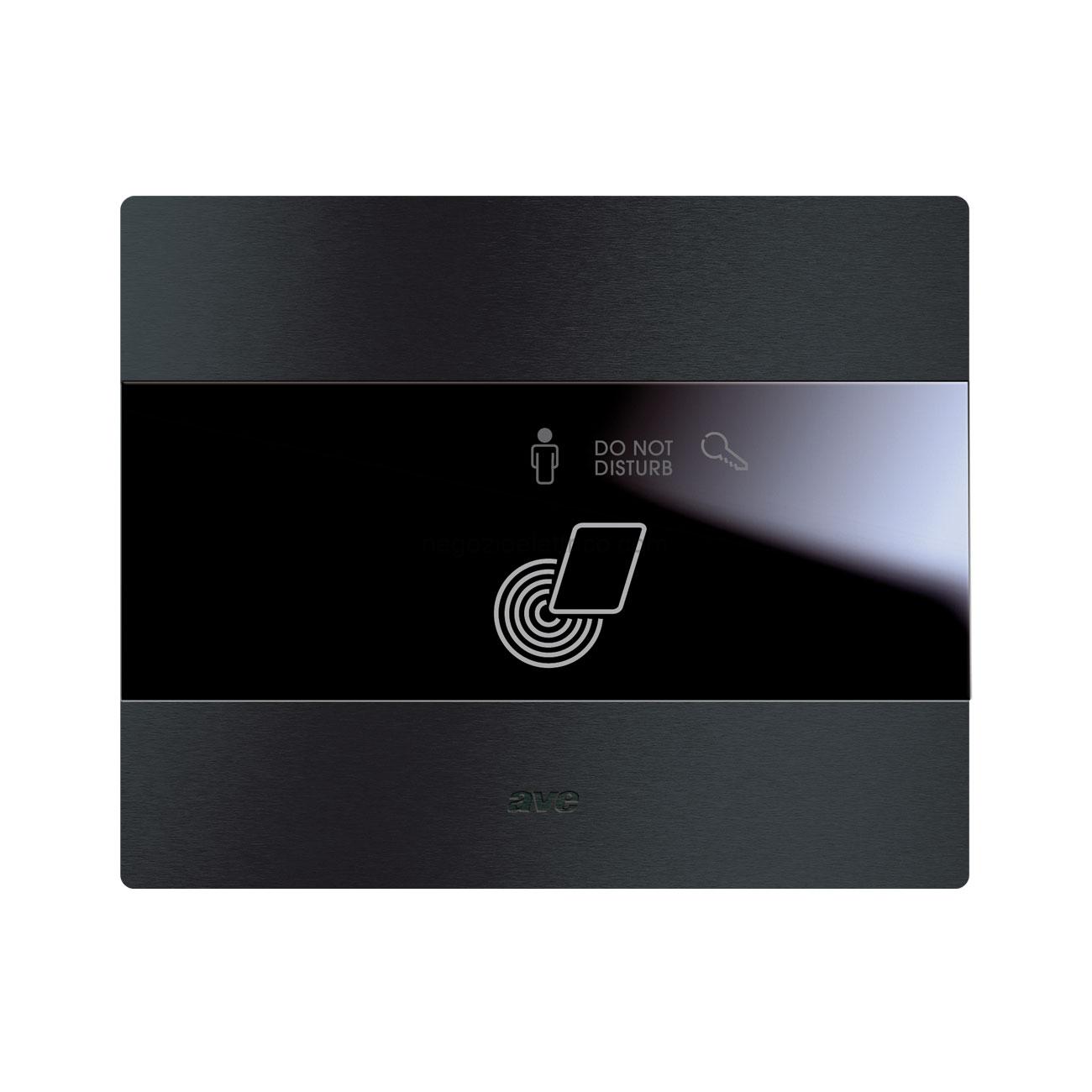 AVE44PATC3GA-ANS placca touch gest.alb. antracite 3m
