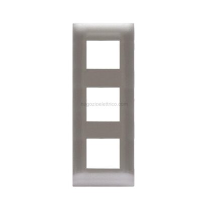 AVE44PJ36GM placca young grigio met. (2+2+2) 6m