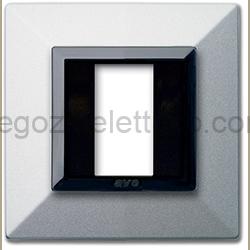 AVE44PTK21AO placca tecnzama44 argento opaco 1m