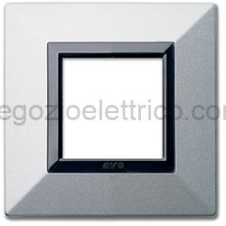 AVE44PTK22AO placca tecnzama44 argento opaco 2m
