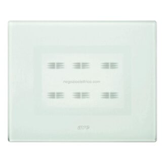 AVE44PVTC16VO placca veratouch verde acqua 6com