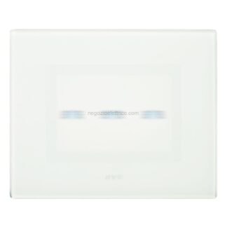 AVE44PVTC3VO placca veratouch verde acqua 3com