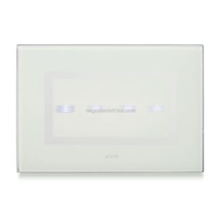 AVE44PVTC4VO placca veratouch verde acqua 4com